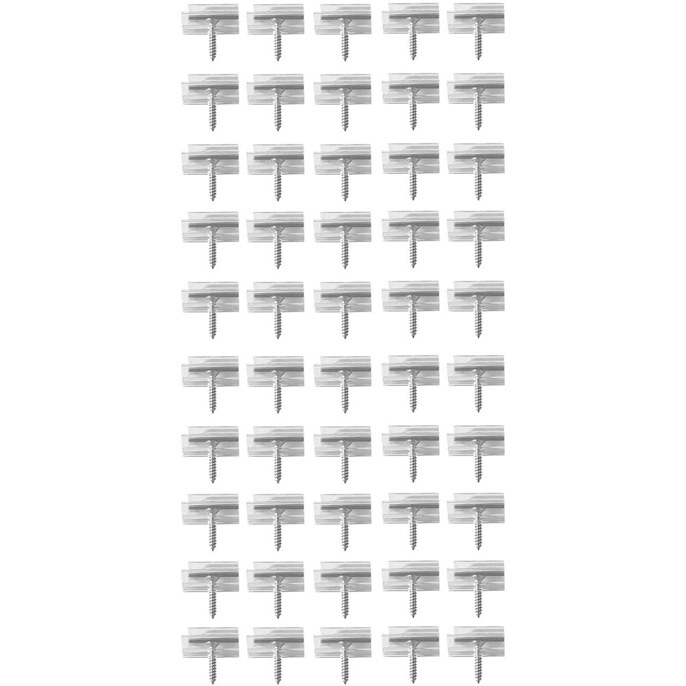 Novostella Mounting Bracket, 50 Pack for Outdoor Strip Lights-Novostella